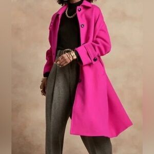 Banana Republic Italian Melton Coat